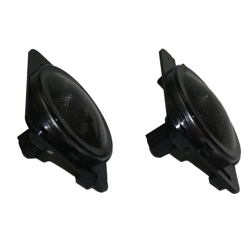 2007-2017 Jeep Wrangler AMBER color Front Side Marker LEDs with black smoked lens (Pair) 4-Watt 80 Lumens product image
