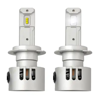 Recon Accessories H7 12V High Power LED Headlight Bulbs 25-Watt (Single Beam) Ballast Free - 6000K Color