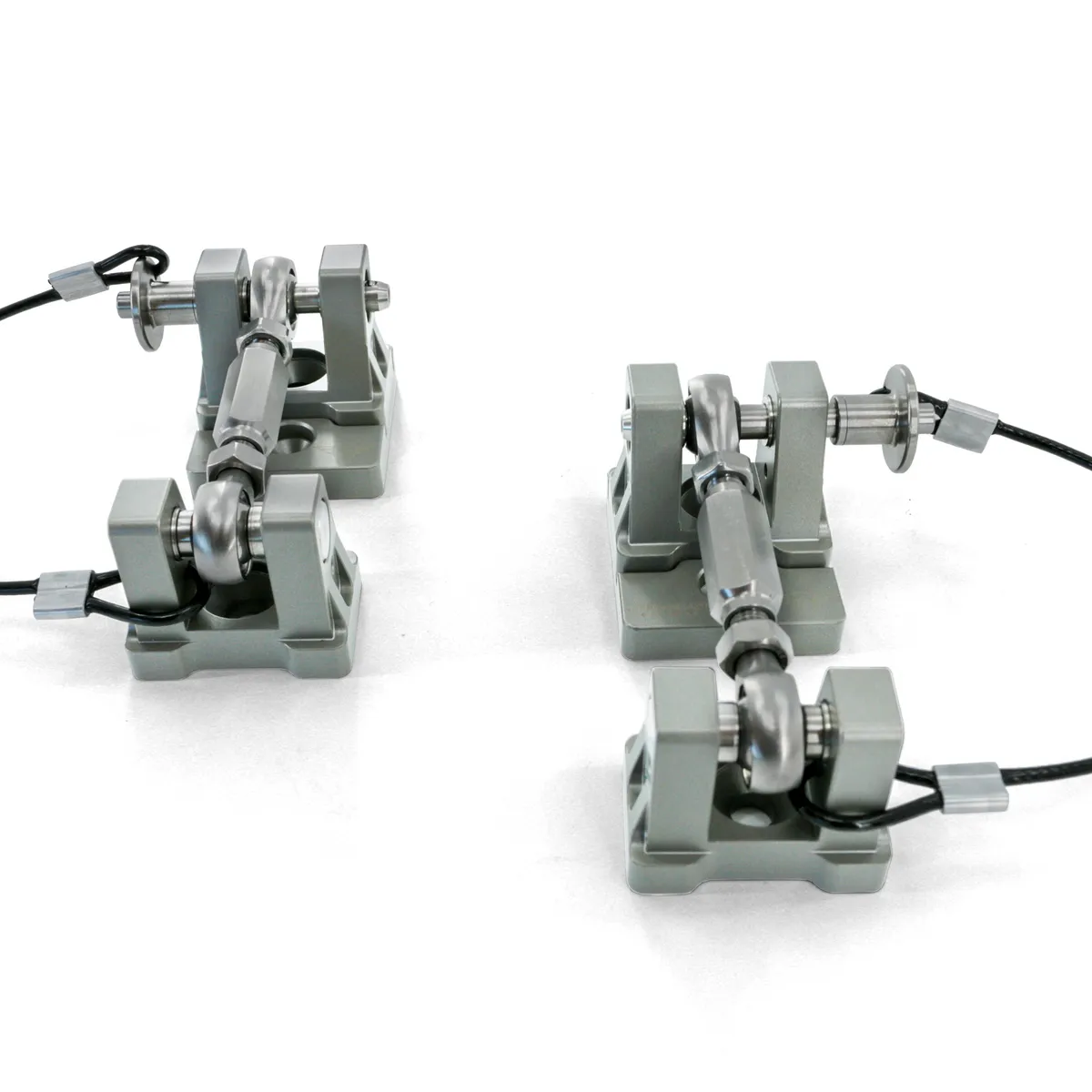 Combat Off Road Billet Aluminum Hood Latch Set - Raw - JK/JL/JT product image