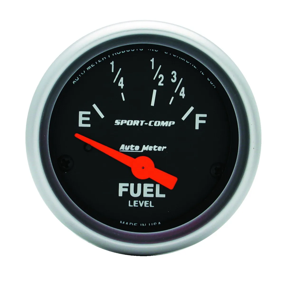 Gauge, Fuel Level, 2 1/16", 16OE to 158OF, Elec, Sport-Comp product image