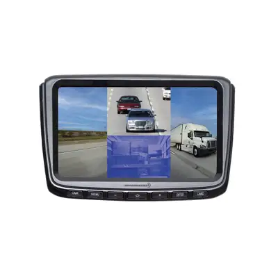 Brandmotion 7 in. AHD 4 Input Monitor 1080p; Up To 256G SD Card; 4 Pin Aviation Connection; Built-In Speaker; Image Mirroring And Rotation Available;