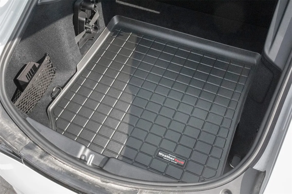 WeatherTech 2024 - 2025 Mercedes-Benz AMG GT 43 Coupe Black Cargo Liners 401820 product image