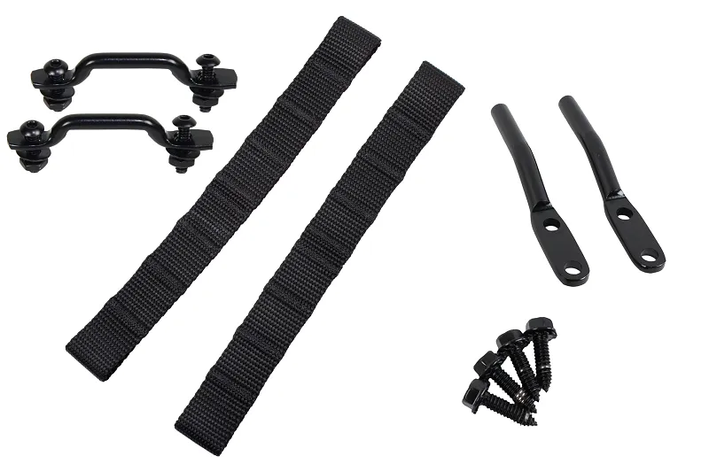 5583 Cj5/7686 Cj7/8186 Cj8/8795 Wrangler Door Strap Kit Stainless Steel 2 Stage Gloss Powder Coat product image