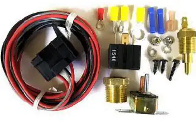 Racing Power Company Fan Relay With Thermost at 185/170 Deg