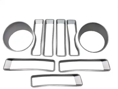 Steinjager Steinjäger Exterior Accessories Wrangler JL 2018 to Present Grill Inserts