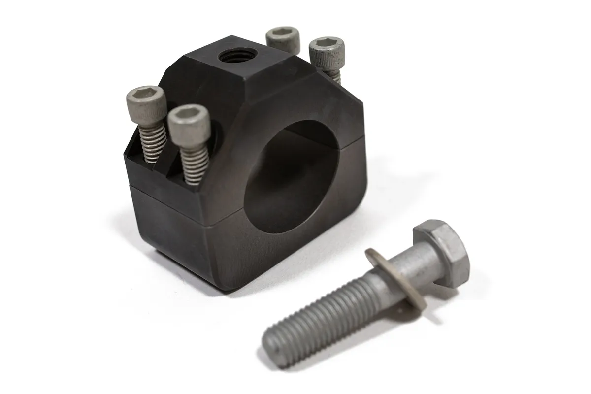 Jeep Single Post Stabilzer Bracket 1 3/4 Aluminum Yeti XD For 07-24 Wrangler JK/JL/Gladiator Steer Smarts product image