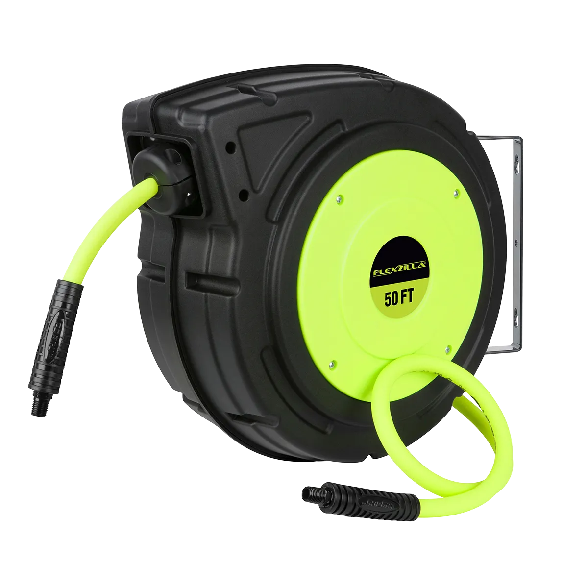 fz Enclosed Plastic Retractable Air Hose Reel 3/8in 50ft product image