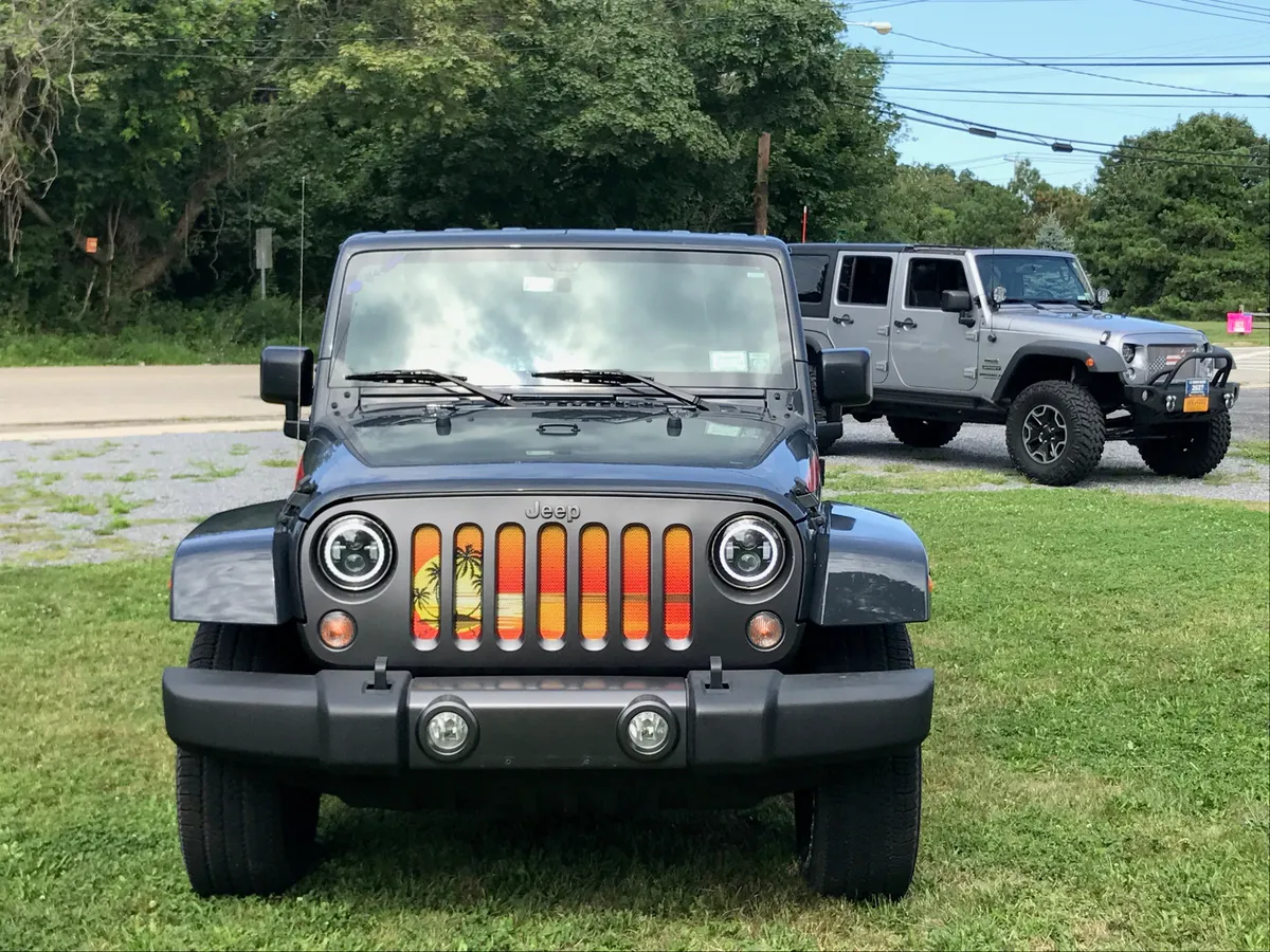 Endless Summer Collection - Palm Tree Grille Inserts product image