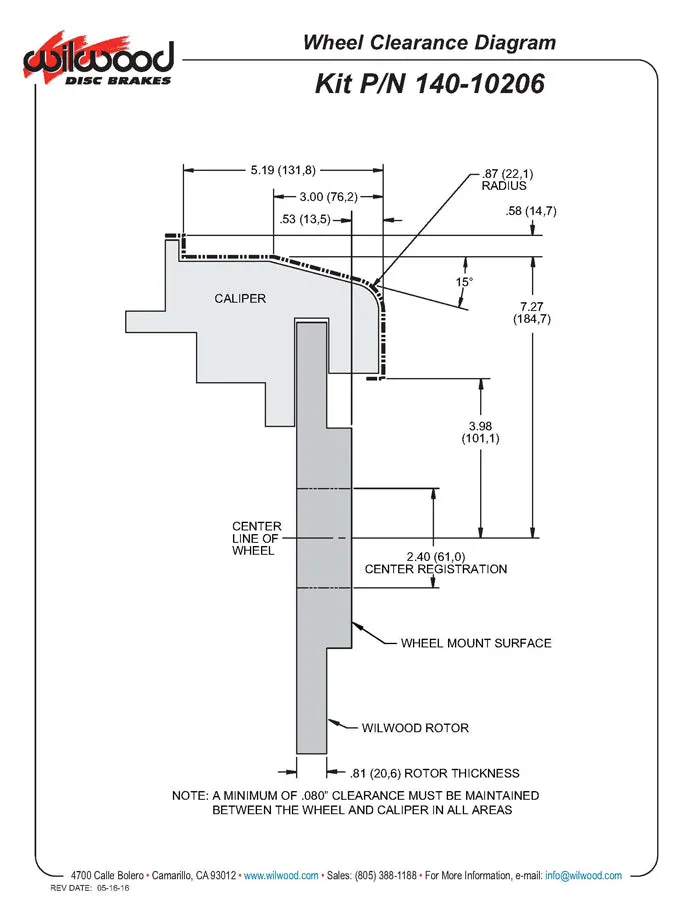 1990 - 2001 Acura, Honda Combination Parking Brake Caliper Rear Brake Kit - 140-10206 product image