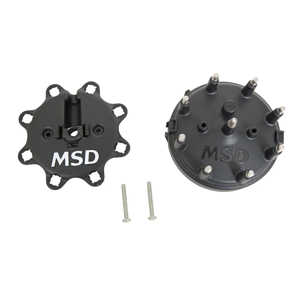 MSD 9297 F150/F250/Thunderbird Hei Distributor Cap Blac