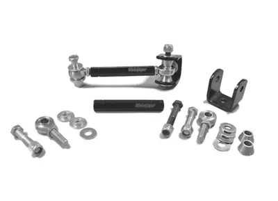 Steinjager Steinjäger Drop Clevises Included Sway Bar End Links M10 x 1.50 292mm Long Chrome Moly Heims Powder Coated Aluminum Tubes