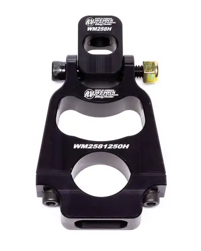 Wehrs Machine & Racing Products Clamp On Hood Pin Mount Hinged 1-1/4in Dia 4-1/2