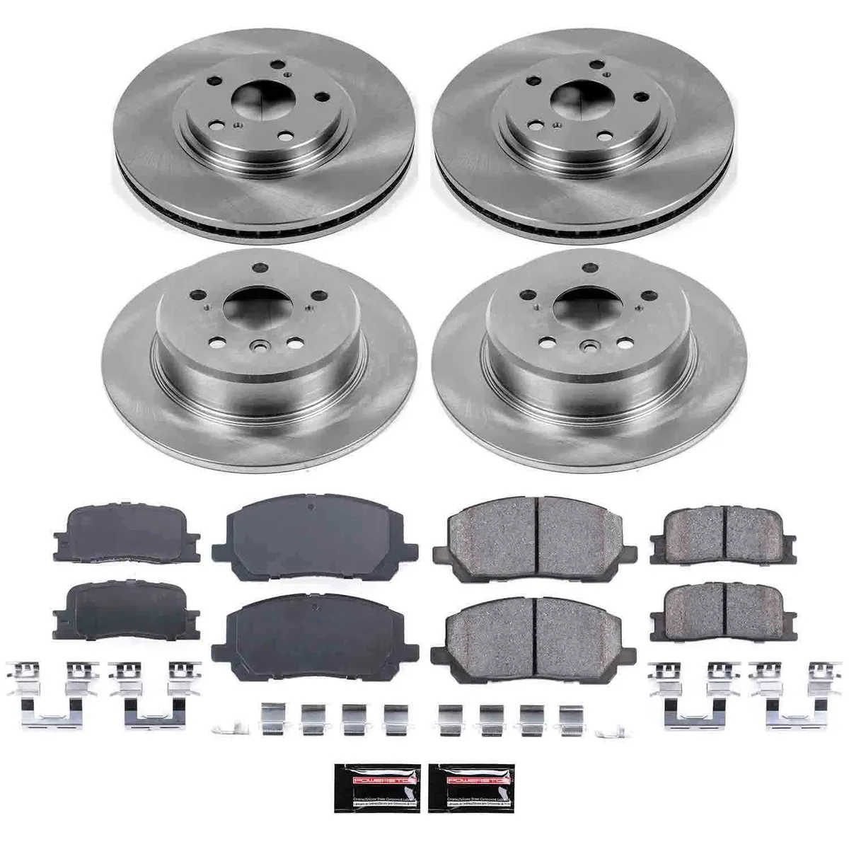 Z17 Direct Replacement Kit: Rotors; Ceramic Pads W/Hardware product image
