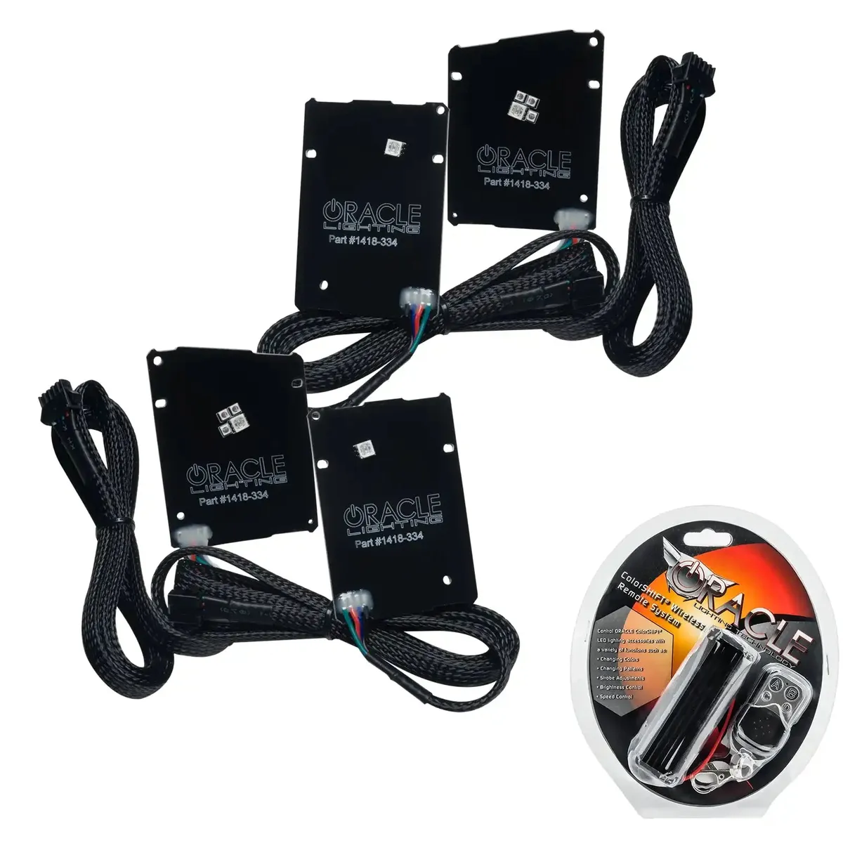 Oracle Lighting 2019-2021 Chevrolet Camaro ls lt Colorshift Rgb+a Headlight DRL Upgrade Kit product image