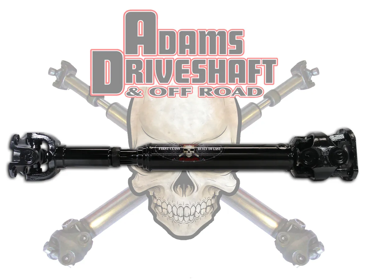 Adams Driveshaft 2019-2024 Dodge Ram 2500-3500 Diesel 5th Generation Front 1350 Driveshaft With 68rfe Transmission [extreme Duty Series] product image