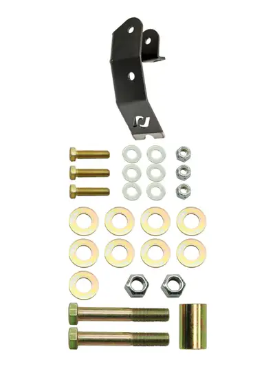Rock Jock Trac Bar Relocation Bracket 97-06 Wrangler TJ and LJ Unlimited Rear RockJock 4x4