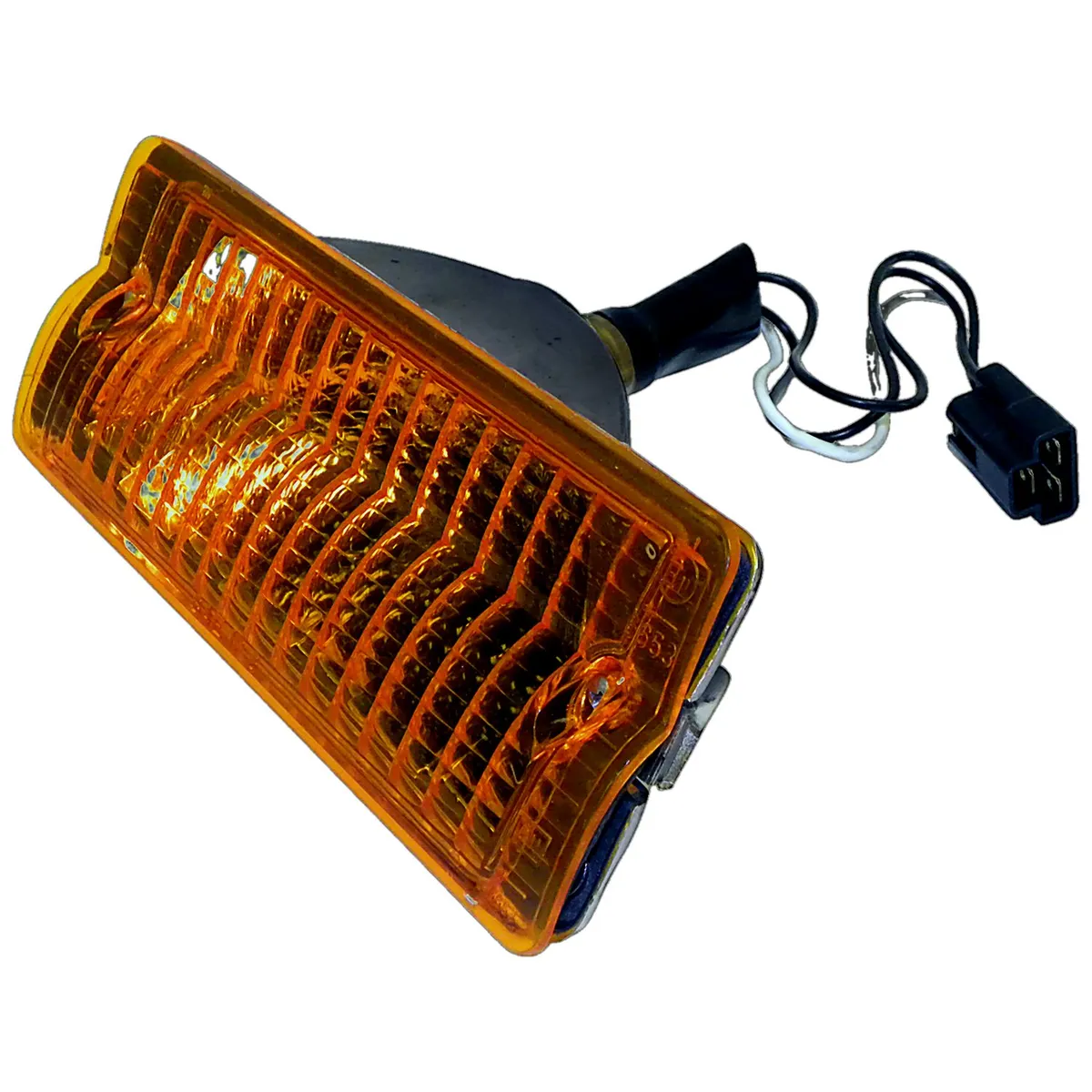 Crown Automotive Jeep Replacement J5460106 Right Front Parking Lamp for Jeep 76-91 SJ, J-Series, Incl. Lamp, Bulb & Harness product image