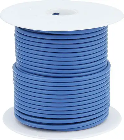 Allstar Performance 14 AWG Blue Primary Wire 100ft