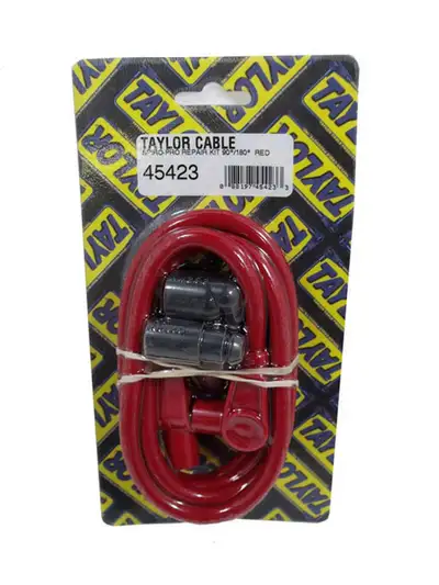 Taylor Cable Taylor Cable 8mm Spiro-Pro Repair Kit 90 Degree/180 Degree Red
