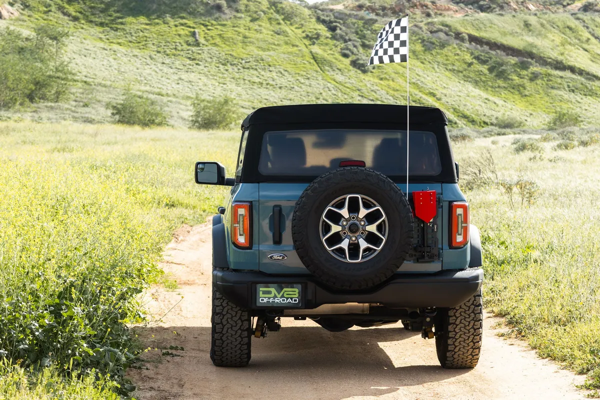 DV8 Offroad 2021-2025 Ford Bronco Tailgate Reinforcement Molle Panel TCBR-04 product image