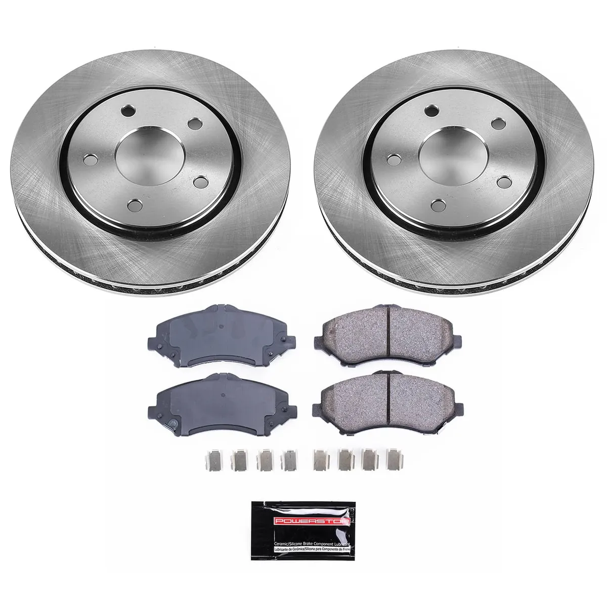 Autospecialty Brake Kit Front 2008-2016 Chrysler Town Country 2012-2014 Dodge cv 2008-2016 Dodge g product image