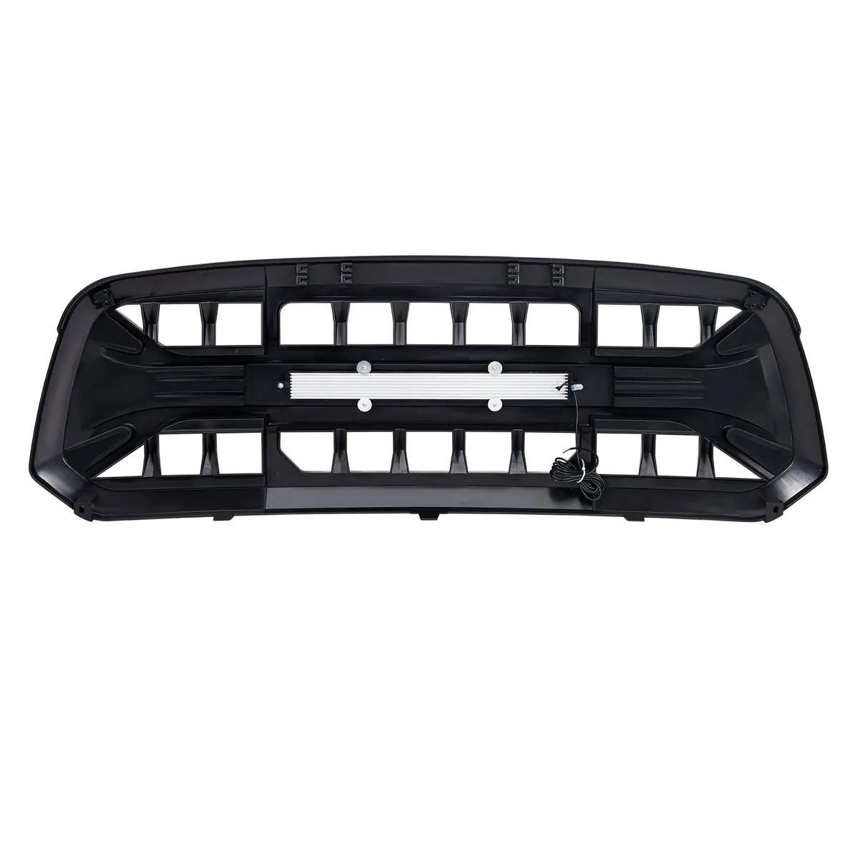 Armor Grille W/ Off-Road Lights - Gloss Black For 2013-2018 Dodge RAM 1500 ( Not Fit Rebel Models ), 2019-2023 Ram 1500 Classic product image