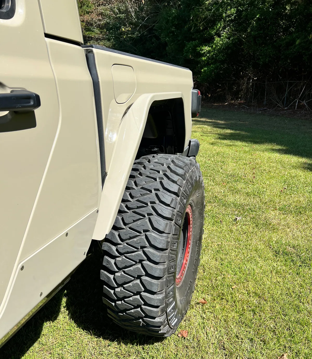 Hatchet High Line Rear Fenders for Jeep JT Gladiator - Steel product image