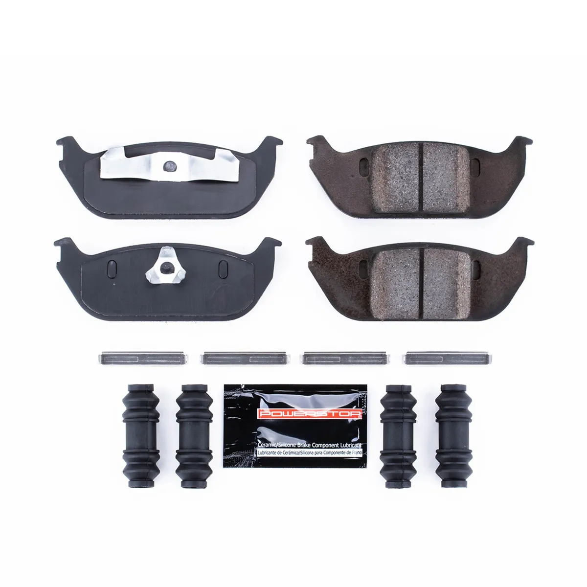 Rear Z23 Evolution Sport Carbon Fiber Infused Ceramic Brake Pads product image