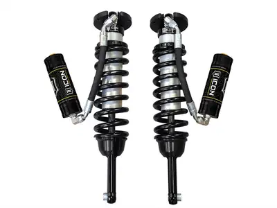 ICON Vehicle Dynamics ICON 2005-2023 Toyota Tacoma, 0-3.5"/0-2.75" Lift, Front, V.S. 2.5 Series Coilover Kit, Extended Travel, Remote Reservoir, Pair
