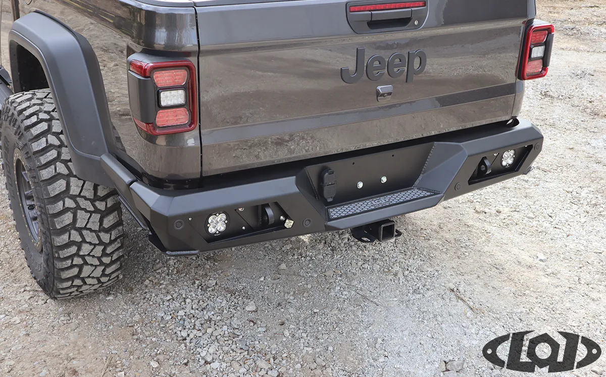 JT Destroyer Rear Bumper (Black Powder Coated) product image