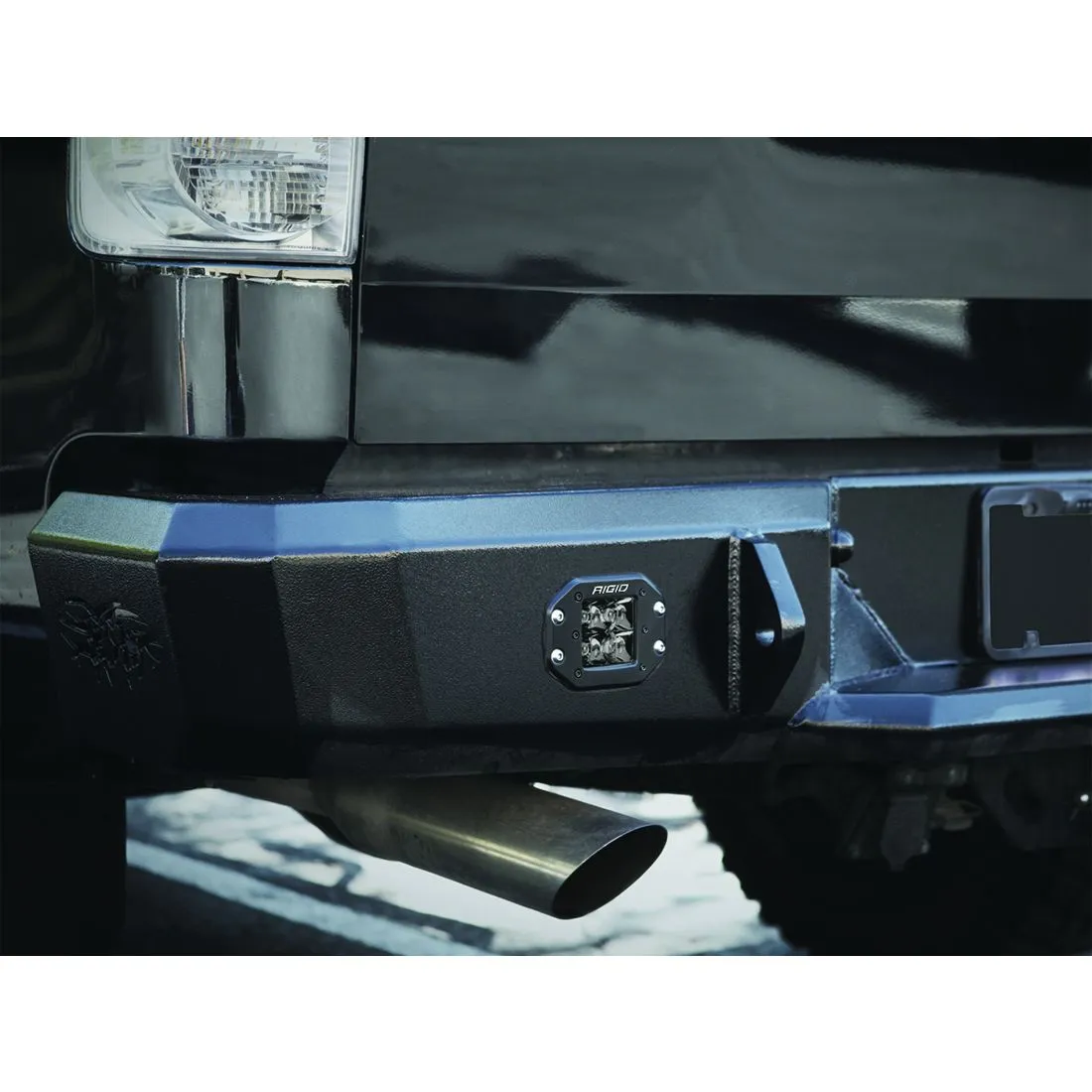 RIGID D-Series PRO Midnight Edition, Spot Optic, Flush Mount, Single product image