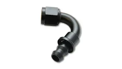 Vibrant Performance Vibrant Performance - 22212 - Push-On 120 Degree Hose End Elbow Fitting; Size: -12AN