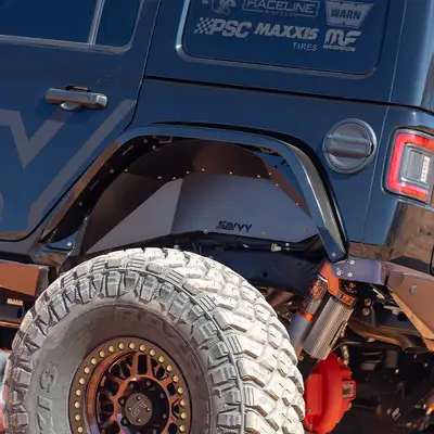 Savvy Off-Road 18c Wrangler Rear Inner Fender Liner Raw