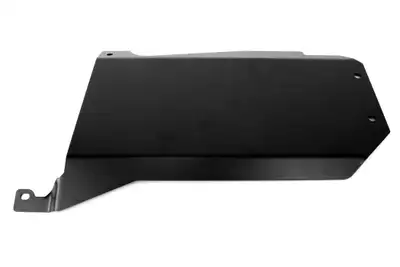EVO Manufacturing 1218 Wrangler Automatic Transmission Skid Plate Black Powder Coat