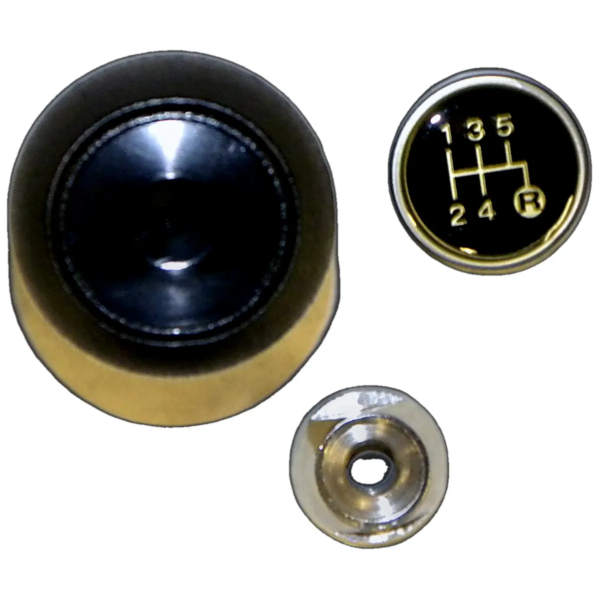 Crown Automotive Jeep Replacement 3241073K Transmission Shift Knob Kit for Jeep 82-86 CJs, XJ, SJ, J-Series, w/ T5 Trans. product image