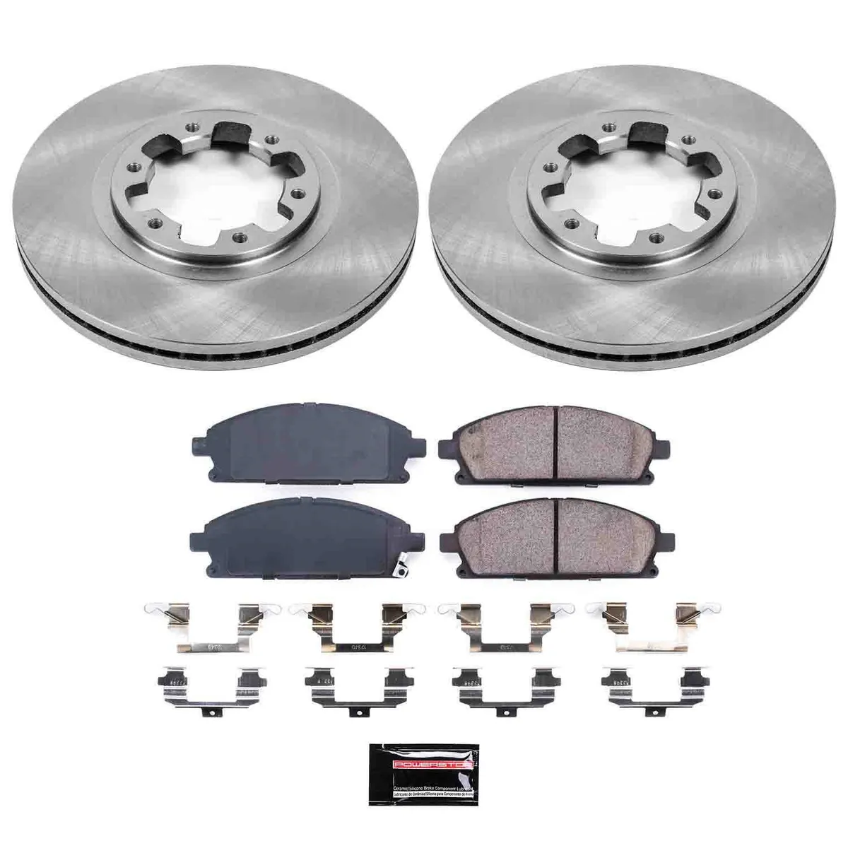 Autospecialty Brake Kit Front 1997-2003 Infiniti Qx4 1998-2004 Nissan Pathfinder product image