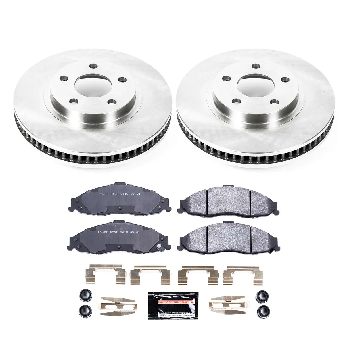 Track Day Kit-Stage 1 Kit For Track Day Enthusiasts: Rotors And Pads-For Use W/Street Tires product image