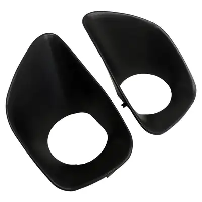 Crown Automotive Jeep Replacement Fog Light Bezel Set Electrical Lighting and Body Lighting - Exterior Fog Light Bezel