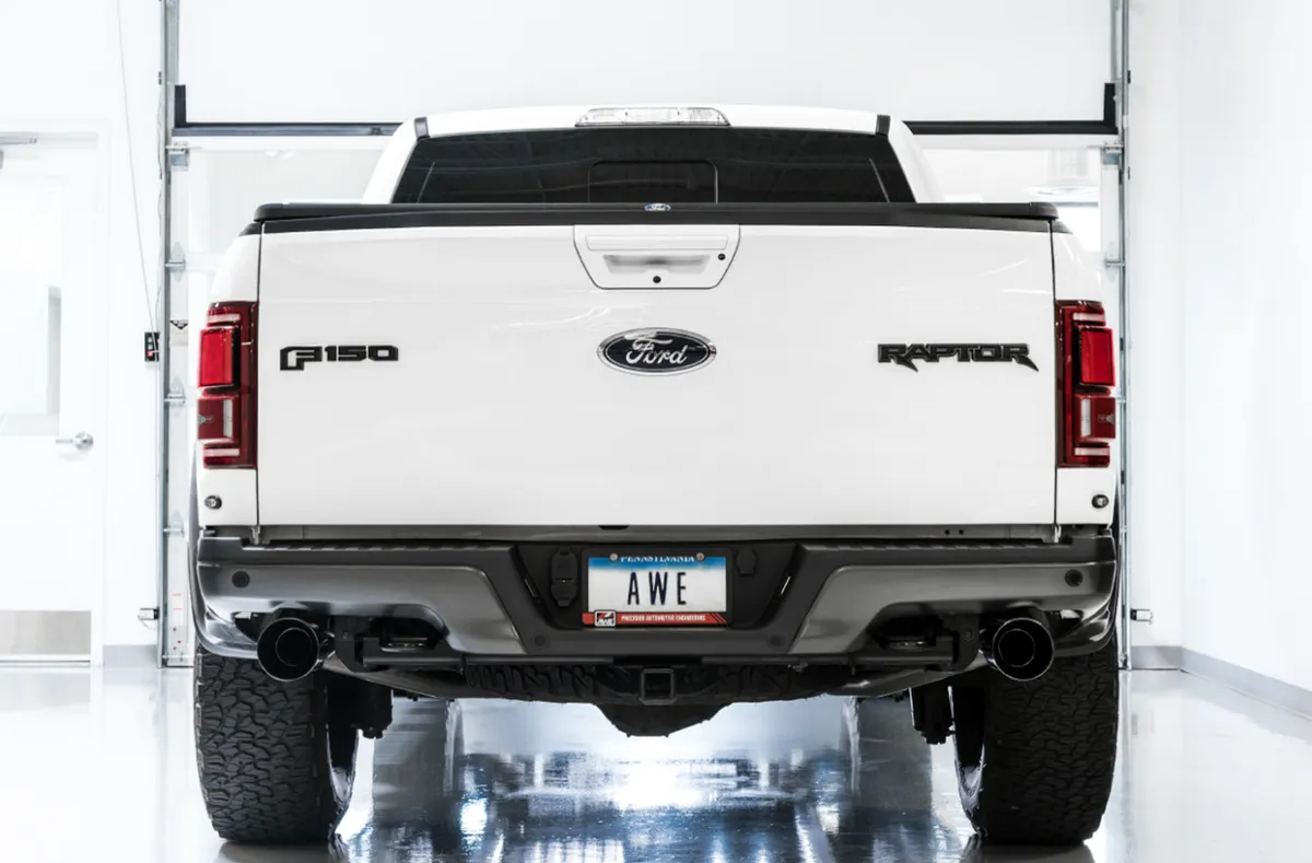 AWE 1FG Exhaust for Gen 2 Ford Raptor (Resonated Performance H-Pipe) product image