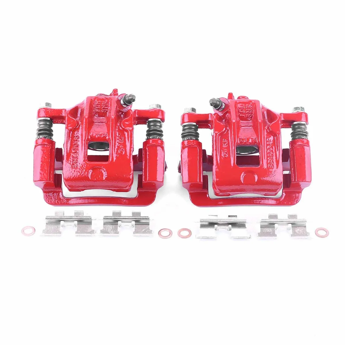 High-Temp Red Powder Coated Calipers (Pair) product image