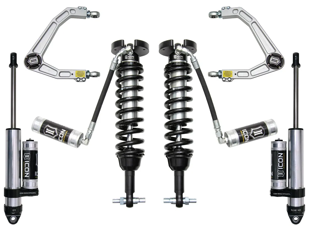 ICON 2019-2026 Chevrolet Silverado 1500/GMC Sierra 1500, 1.5-3.5" Lift, Stage 3 Suspension System, Billet product image