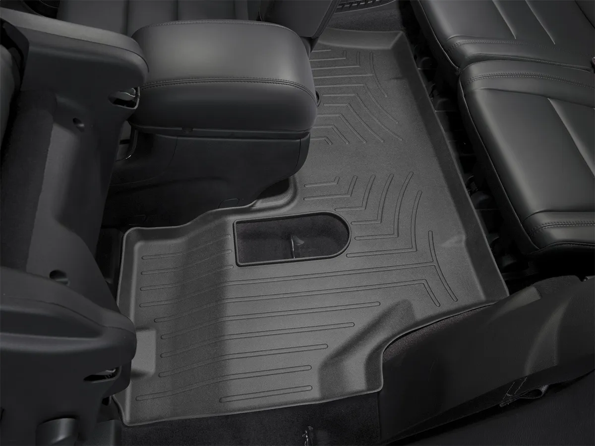 Black Rear FloorLiner Dodge Durango 2011 + Only fits models with 2nd row bench seating product image