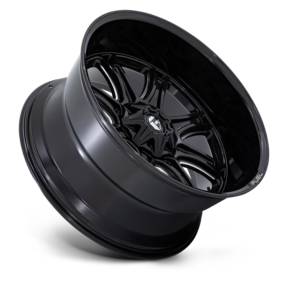 Fuel Wheels | Darkstar | Gloss Black Milled product image