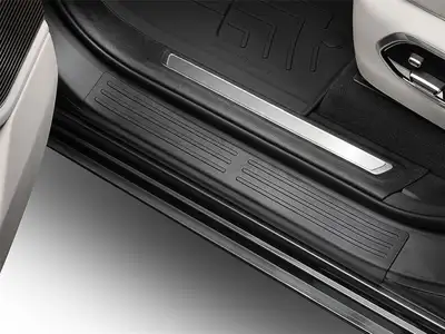 Weathertech Sill Protector; 4 Door Set; Black;