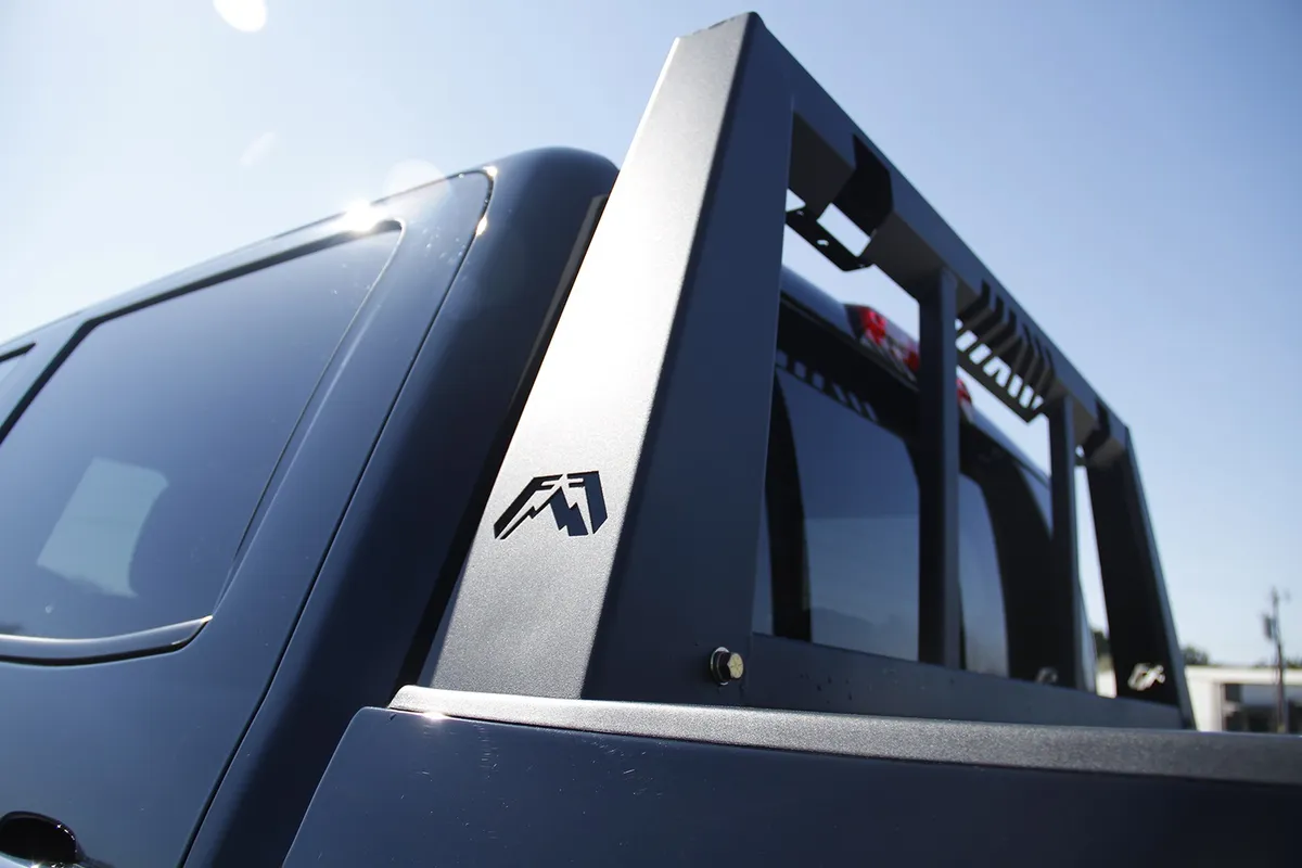 0717 Silverado/Sierra 1500/2500/3500 Headache Rack Matte Black product image