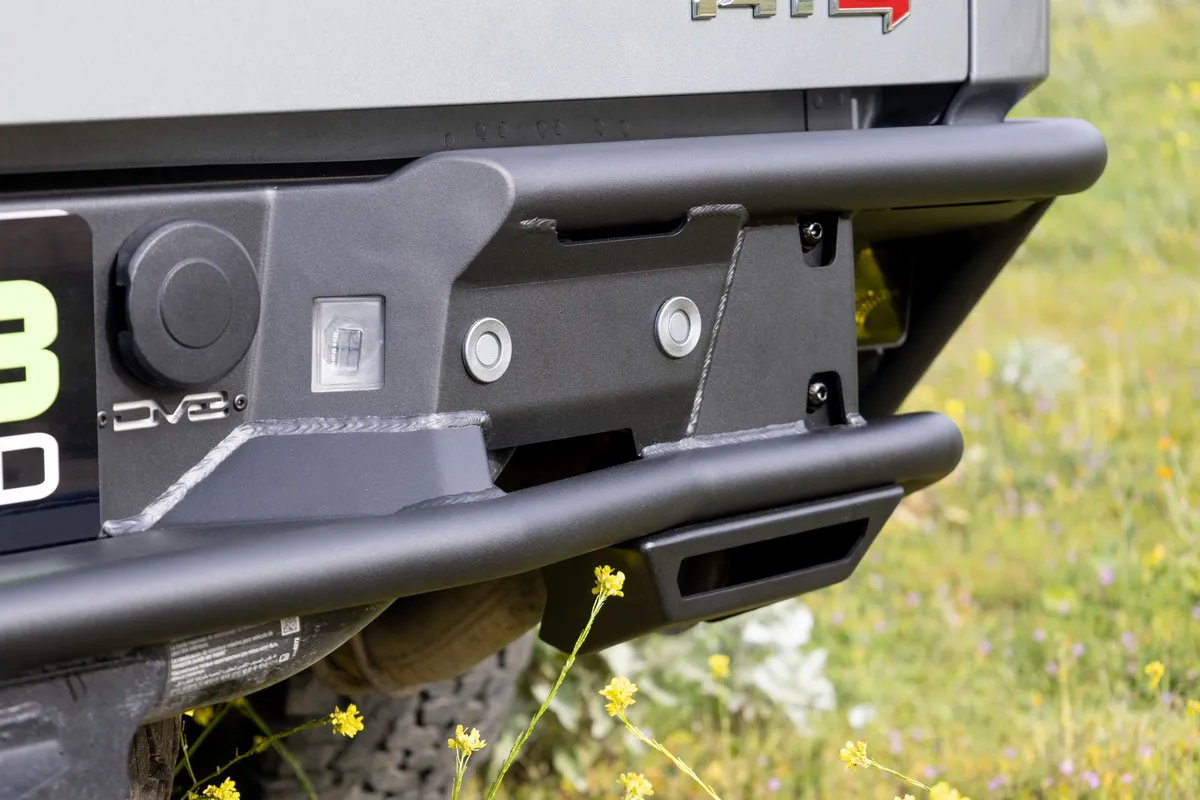 DV8 Offroad 2019-2025 Chevy Silverado GMC Sierra 1500 Tube Rear Bumper RBCS1-04 product image
