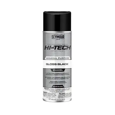 Seymour Hi-Tech Enamels Gloss Black Paint