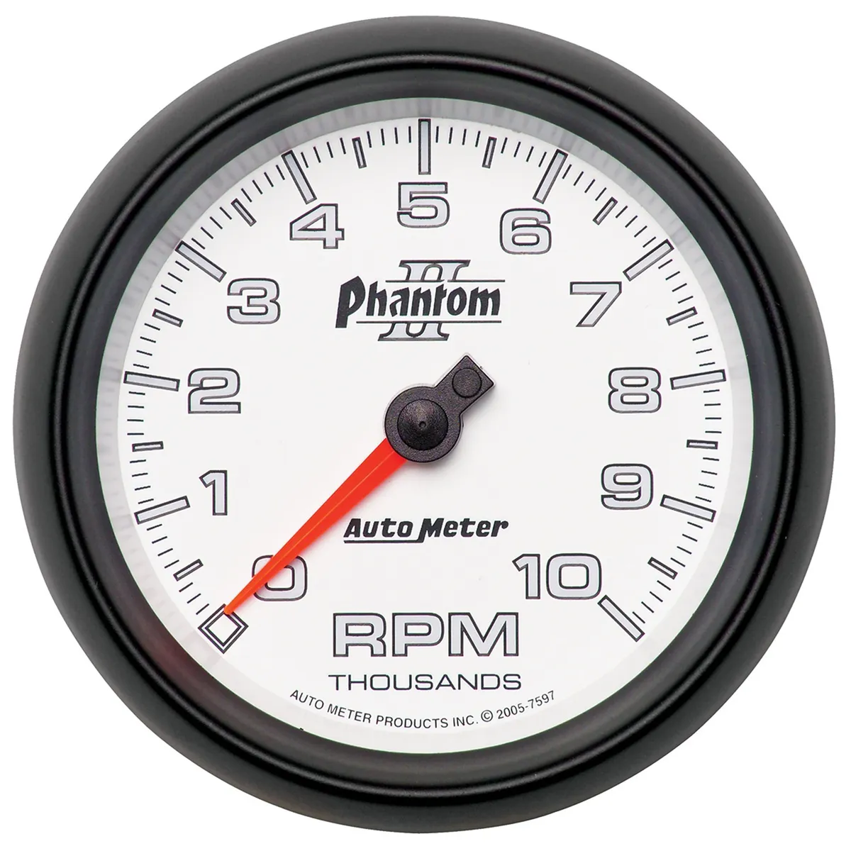 Gauge, Tachometer, 3 3/8", 10k RPM, In-Dash, Phantom II product image
