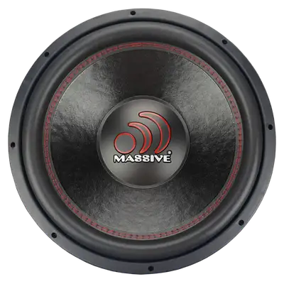 Massive Audio 15in 700 Watts Rms Dual 4 Ohm Subwoofer