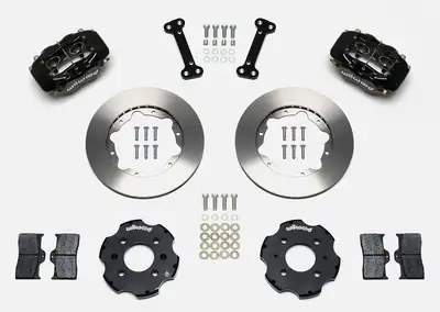 Wilwood Brakes 1988 - 2000 Honda Forged Dynalite Big Brake Front Brake Kit (Hat) - 140-8695